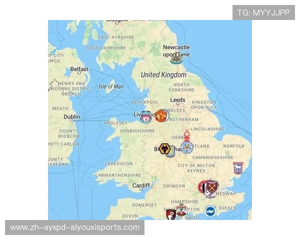 英超球队城市地图及俱乐部起源故事 英超球队城市地图及俱乐部起源故事